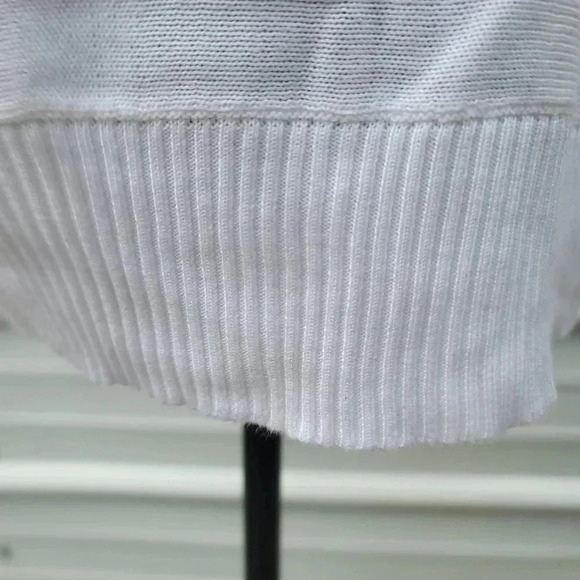 New York & Company Women's White Sweater Thin Knit - Picture 15 of 16